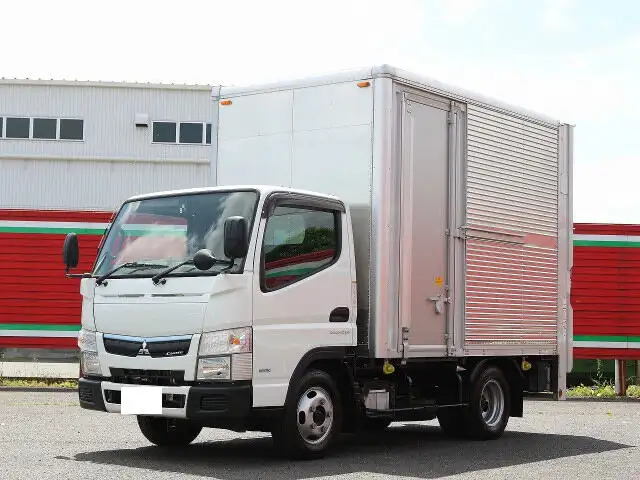 三菱 キャンター 小型 アルミバン パワーゲート サイドドア の中古トラック【車両No.150852】
