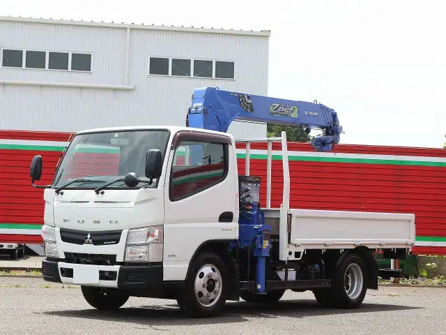 三菱 キャンター 小型 クレーン付 4段 ラジコン の中古トラック【車両No.150846】
