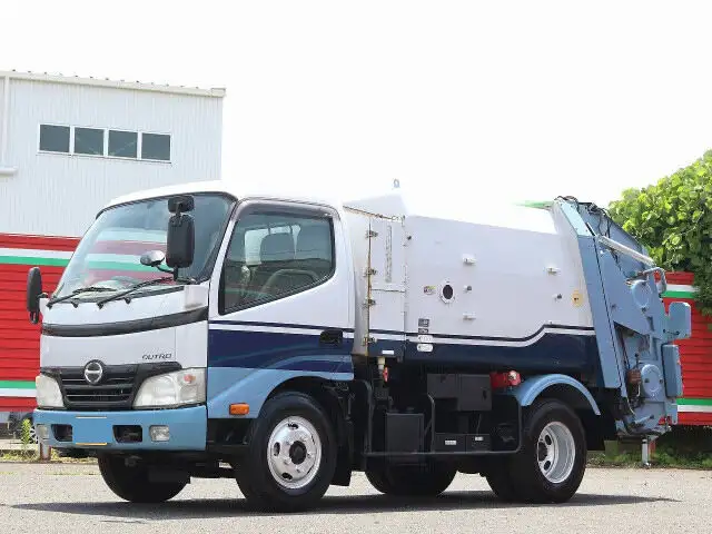 日野 デュトロ 小型 パッカー車 巻き込み式 回転ダンプ式 の中古トラック【車両No.150816】