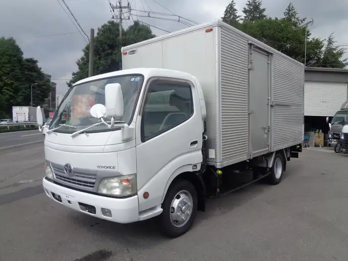 トヨタ トヨエース 小型 アルミバン パワーゲート サイドドア の中古トラック【車両No.150851】