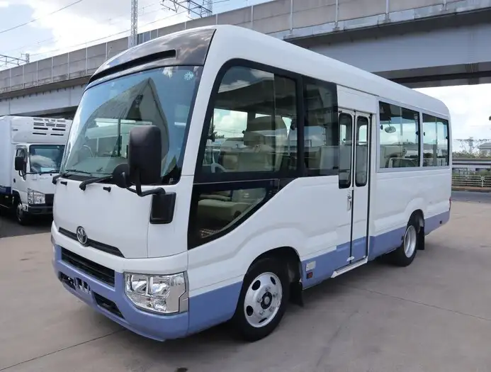 トヨタ コースター 小型 バス マイクロバス SKG-XZB60 の中古トラック【車両No.150854】