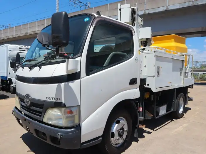 日野 デュトロ 小型 高所・建柱車 高所作業車 電工仕様 の中古トラック【車両No.150780】