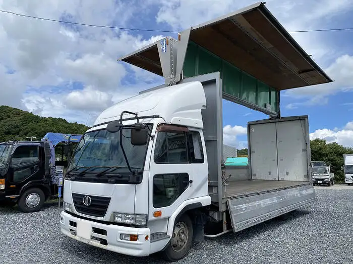 日産UD コンドル 中型/増トン ウイング パワーゲート ベッド の中古トラック【車両No.150769】