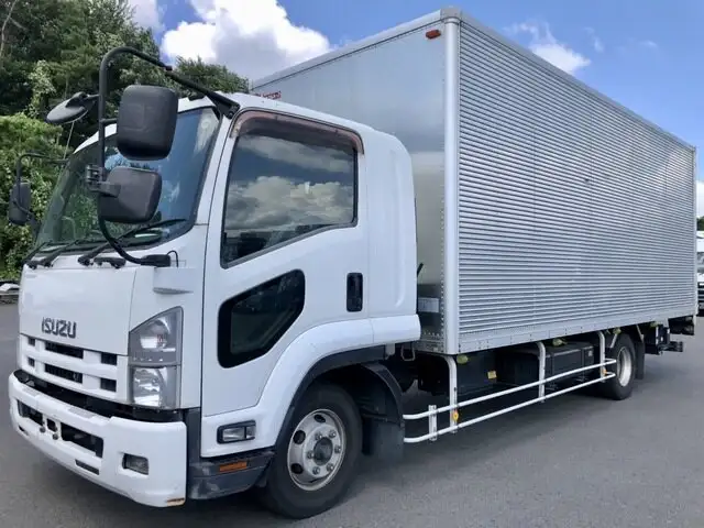 いすゞ フォワード 中型/増トン アルミバン パワーゲート ベッド の中古トラック【車両No.150853】