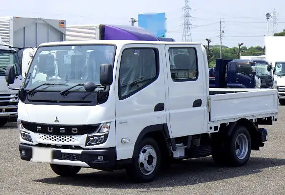 三菱 キャンター 小型 平ボディ Wキャブ 2RG-FBA20 の中古トラック【車両No.150921】