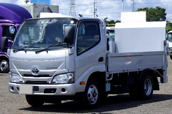 トヨタ トヨエース 小型 平ボディ パワーゲート 床鉄板 の中古トラック【車両No.150974】