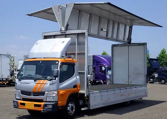 三菱 キャンター 小型 ウイング TKG-FED90 H28 の中古トラック【車両No.151084】