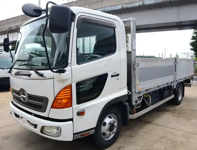 日野 レンジャー 中型/増トン 平ボディ 床鉄板 アルミブロック の中古トラック【車両No.151051】