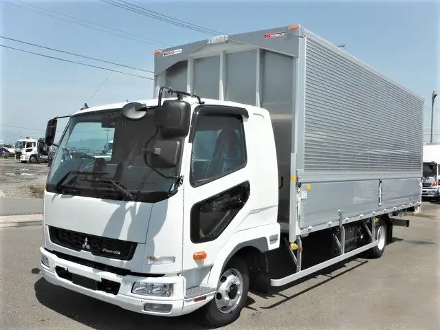 三菱 ファイター 中型/増トン ウイング ベッド 2KG-FK62F の中古トラック【車両No.150741】