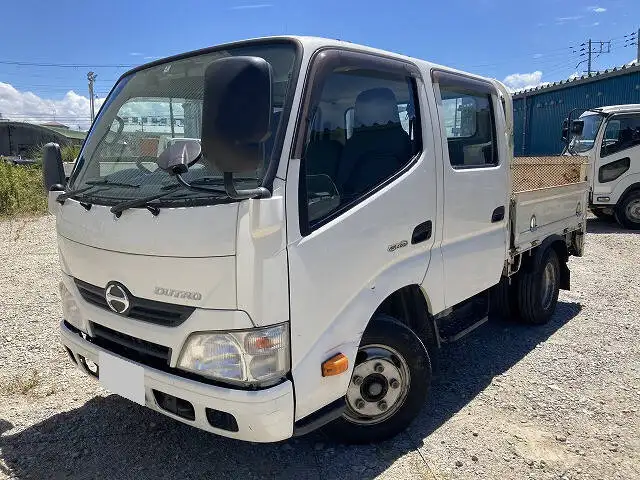 日野 デュトロ 小型 平ボディ Wキャブ パワーゲート の中古トラック【車両No.151178】