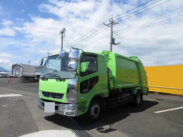 三菱 ファイター 中型/増トン パッカー車 プレス式 ベッド の中古トラック【車両No.151039】