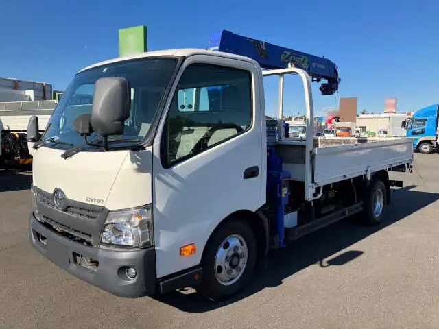 トヨタ ダイナ 小型 クレーン付 床鉄板 4段 の中古トラック【車両No.151250】
