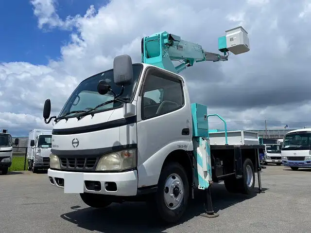 日野 デュトロ 小型 高所・建柱車 高所作業車 PB-XZU301E の中古トラック【車両No.151332】