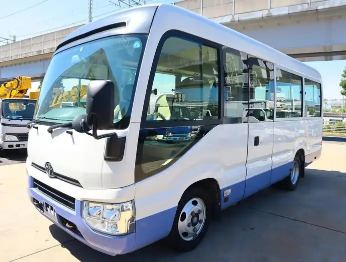 トヨタ コースター 小型 バス マイクロバス SKG-XZB60 の中古トラック【車両No.151236】