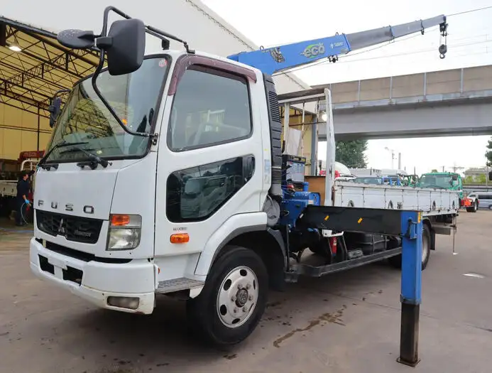 三菱 ファイター 中型/増トン クレーン付 4段 ラジコン の中古トラック【車両No.151319】