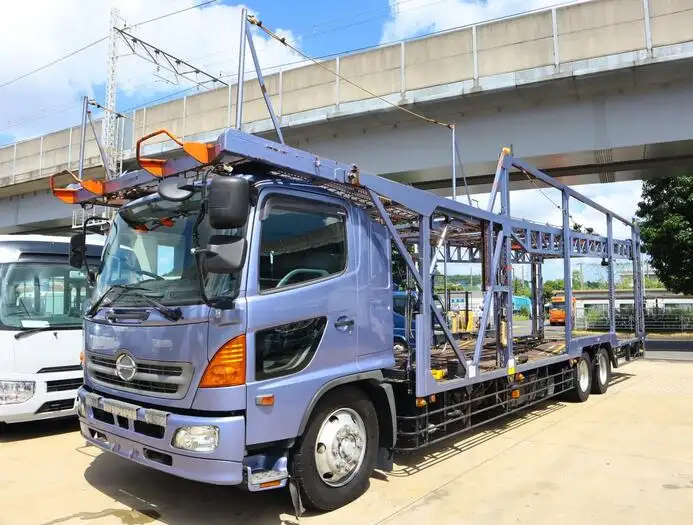 日野 レンジャー 中型/増トン 車両重機運搬 ウインチ ベッド の中古トラック【車両No.151217】