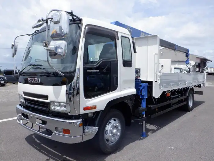 いすゞ フォワード 中型/増トン クレーン付 床鉄板 アルミブロック の中古トラック【車両No.150985】