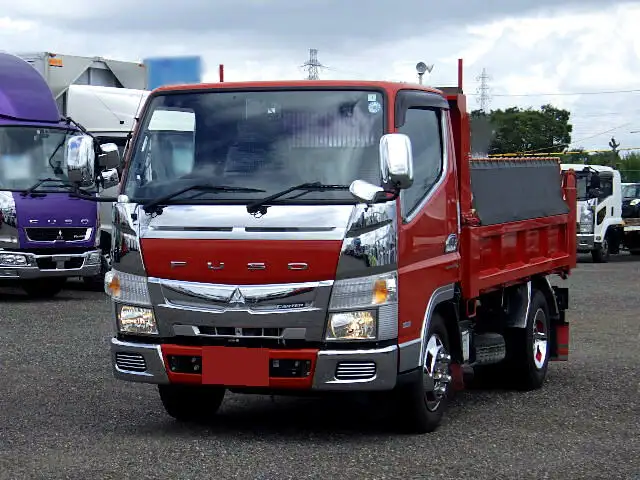 三菱 キャンター 小型 ダンプ 強化 コボレーン の中古トラック【車両No.151367】