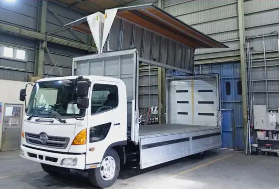 日野 レンジャー 中型/増トン ウイング パワーゲート BDG-FJ7JLWG の中古トラック【車両No.151468】