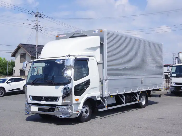 三菱 ファイター 中型/増トン ウイング エアサス ベッド の中古トラック【車両No.151448】