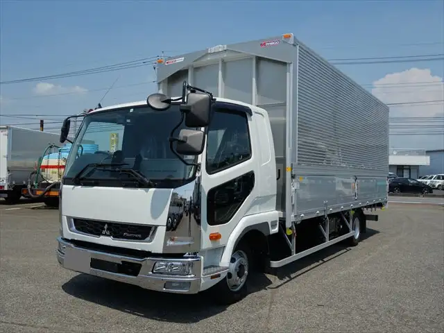 三菱 ファイター 中型/増トン ウイング エアサス ベッド の中古トラック【車両No.151639】