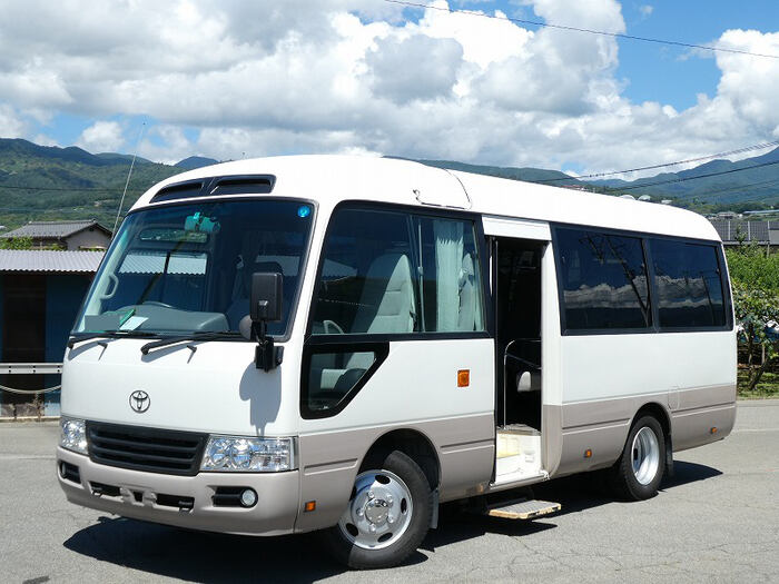 トヨタ コースター 小型 バス マイクロバス SDG-XZB40
