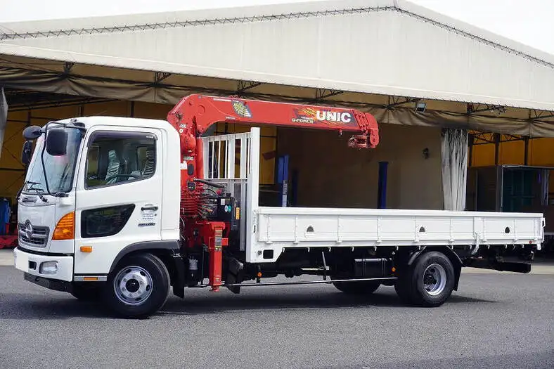 日野 レンジャー 中型/増トン クレーン付 4段 ラジコン の中古トラック【車両No.151680】