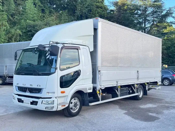 三菱 ファイター 中型/増トン ウイング パワーゲート 床鉄板 の中古トラック【車両No.150552】
