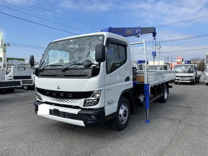 三菱 キャンター 小型 クレーン付 4段 ラジコン の中古トラック【車両No.151094】