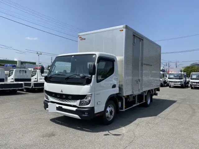 三菱 キャンター 小型 アルミバン パワーゲート サイドドア の中古トラック【車両No.151152】