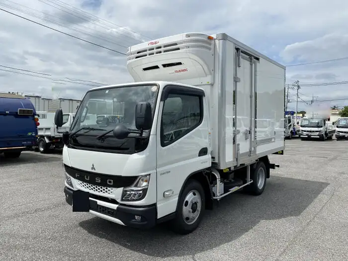 三菱 キャンター 小型 冷凍冷蔵 低温 床アルミ の中古トラック【車両No.151166】