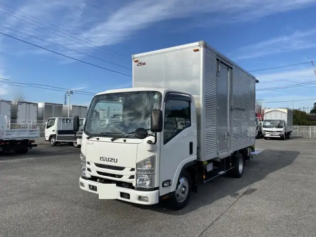 いすゞ エルフ 小型 アルミバン パワーゲート サイドドア の中古トラック【車両No.151160】