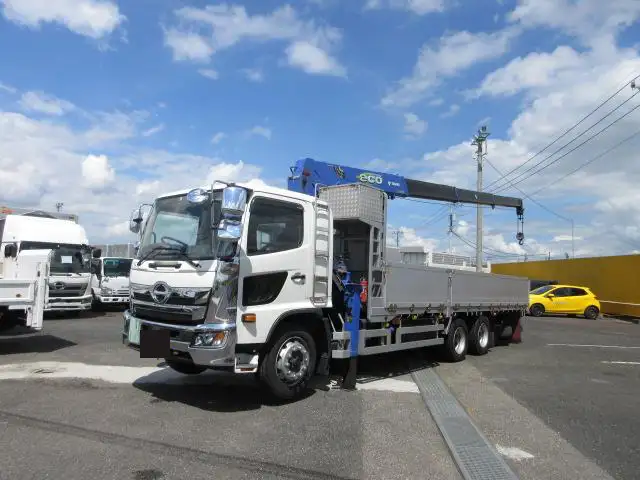 日野 レンジャー 中型/増トン クレーン付 床鉄板 アルミブロック の中古トラック【車両No.151718】