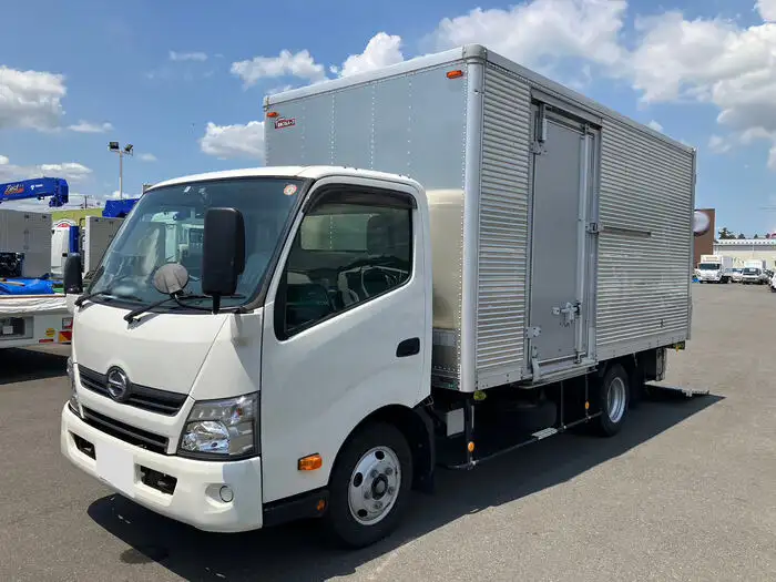 日野 デュトロ 小型 アルミバン パワーゲート サイドドア の中古トラック【車両No.151781】