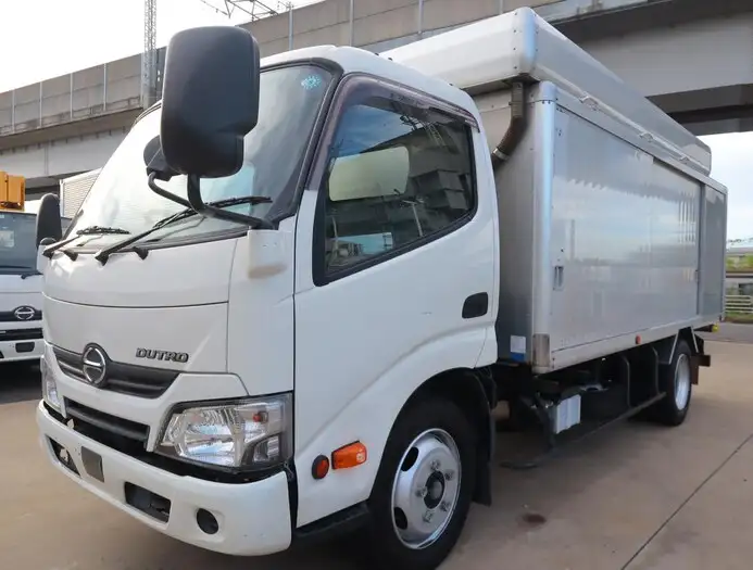 日野 デュトロ 小型 アルミバン ボトルカー 床鉄板 の中古トラック【車両No.151779】