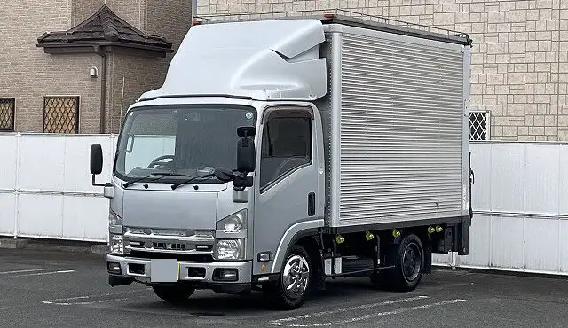 いすゞ エルフ 小型 アルミバン パワーゲート SKG-NMR85AN の中古トラック【車両No.151892】