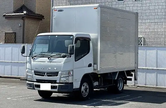 三菱 キャンター 小型 アルミバン パワーゲート TKG-FEA50 の中古トラック【車両No.151893】