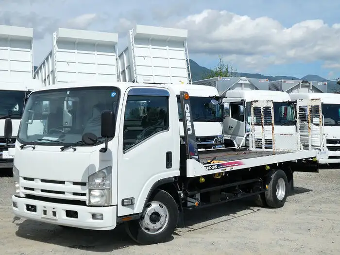 いすゞ エルフ 小型 車両重機運搬 ラジコン ウインチ の中古トラック【車両No.151876】