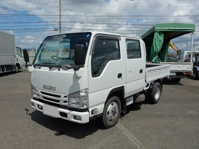 いすゞ エルフ 小型 平ボディ Wキャブ TRG-NJS85A の中古トラック【車両No.151925】