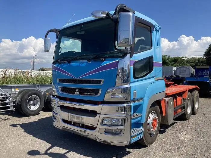 三菱 スーパーグレート 大型 トラクター 2デフ ベッド の中古トラック【車両No.151868】
