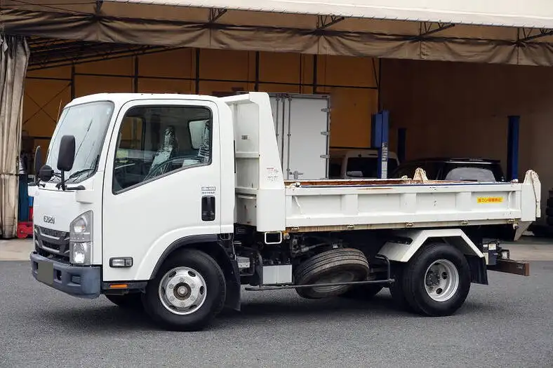 いすゞ エルフ 小型 ダンプ ローダー 強化 の中古トラック【車両No.151873】