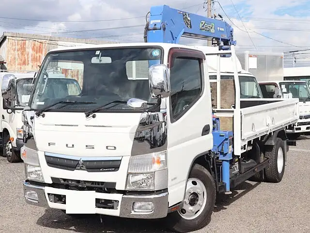 三菱 キャンター 小型 クレーン付 4段 ラジコン の中古トラック【車両No.151786】