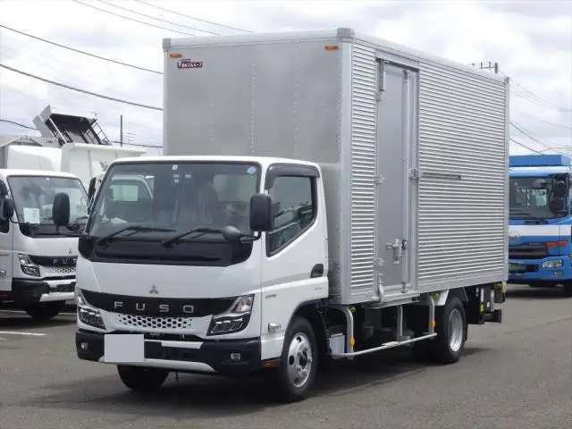 三菱 キャンター 小型 アルミバン パワーゲート サイドドア の中古トラック【車両No.152010】