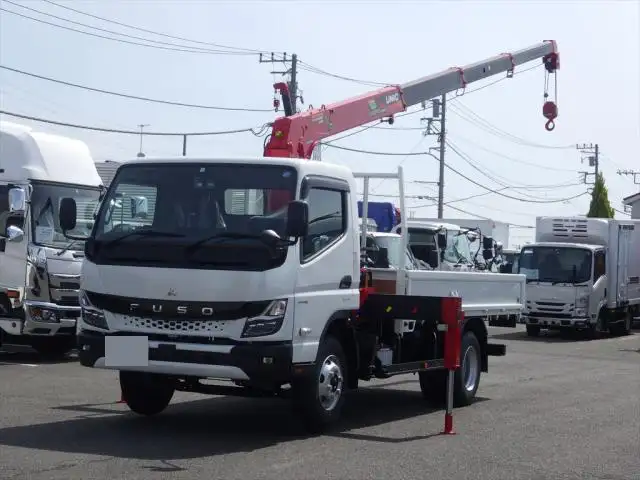三菱 キャンター 小型 クレーン付 4段 ラジコン の中古トラック【車両No.152035】