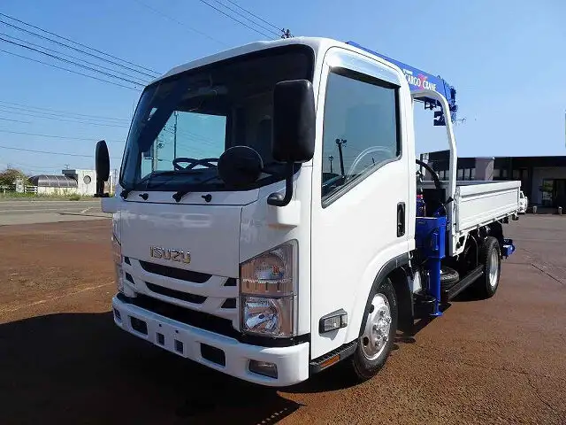 いすゞ エルフ 小型 クレーン付 4段 ラジコン の中古トラック【車両No.151849】
