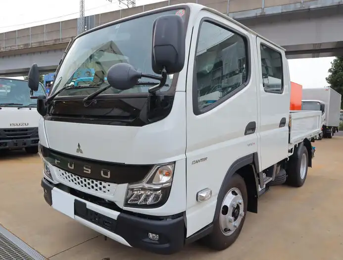 三菱 キャンター 小型 平ボディ Wキャブ 2RG-FBA20 の中古トラック【車両No.151875】