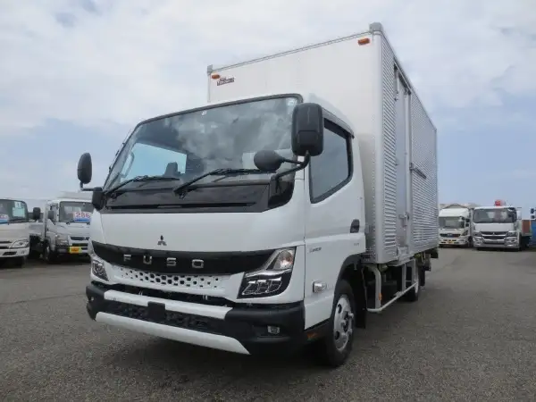 三菱 キャンター 小型 アルミバン パワーゲート サイドドア の中古トラック【車両No.152191】