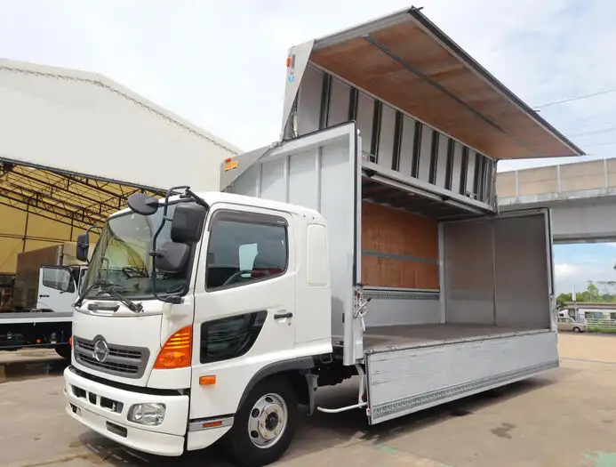 日野 レンジャー 中型/増トン ウイング ベッド TKG-FD9JLAA の中古トラック【車両No.152302】