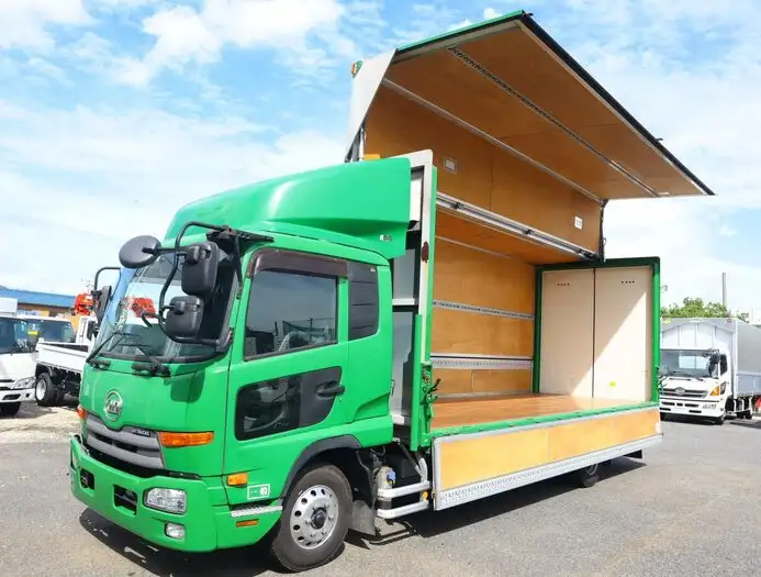 日産UD コンドル 中型/増トン ウイング エアサス ベッド の中古トラック【車両No.152317】