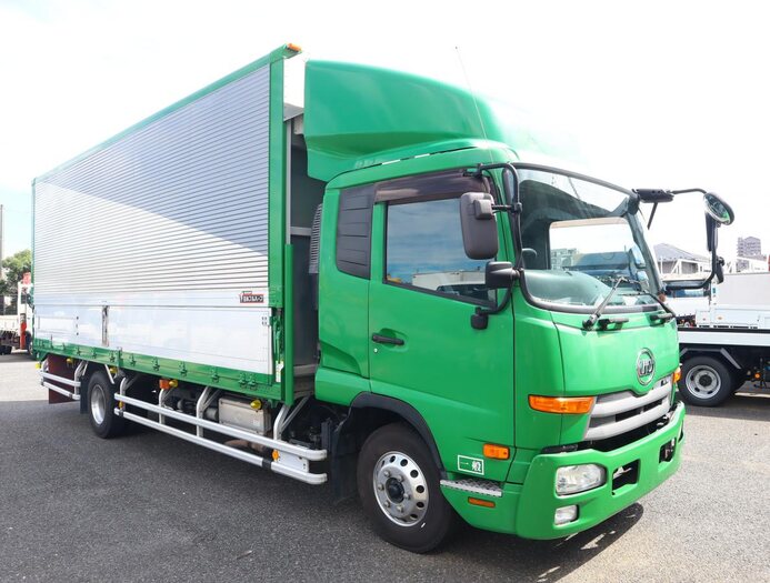 日産UD コンドル 中型/増トン ウイング エアサス ベッドの中古トラック画像2